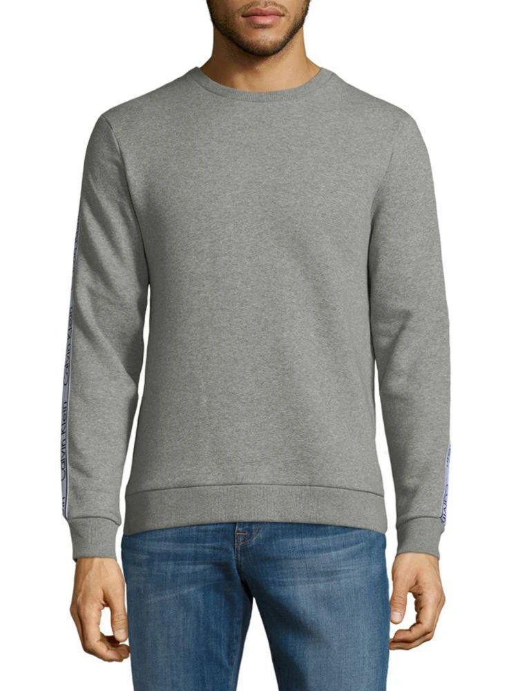 商品Calvin Klein|Rib-Trimmed 卫衣,价格¥157,第1张图片