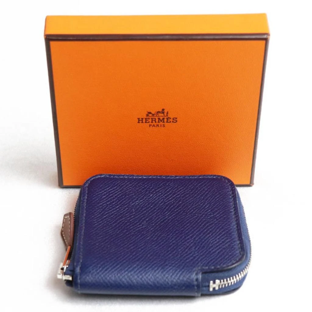 商品[二手商品] Hermes|Hermès Silk'in  Leather Wallet  (Pre-Owned),价格¥4650,第4张图片详细描述