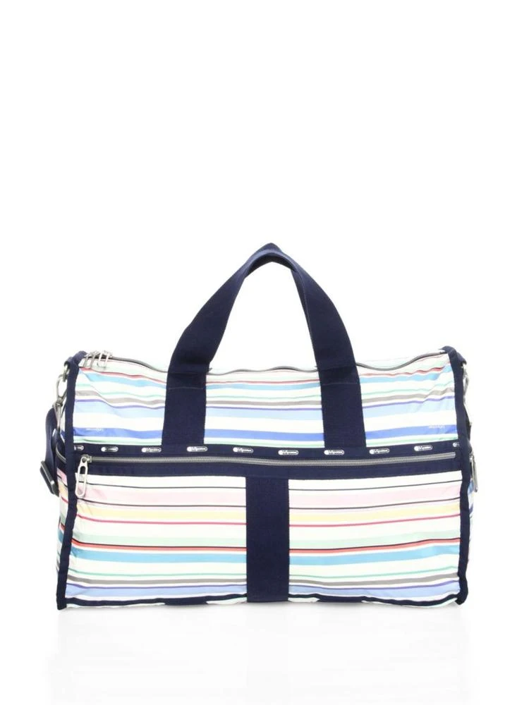 商品LeSportsac|CR Large Stripe Weekender Bag,价格¥594,第1张图片