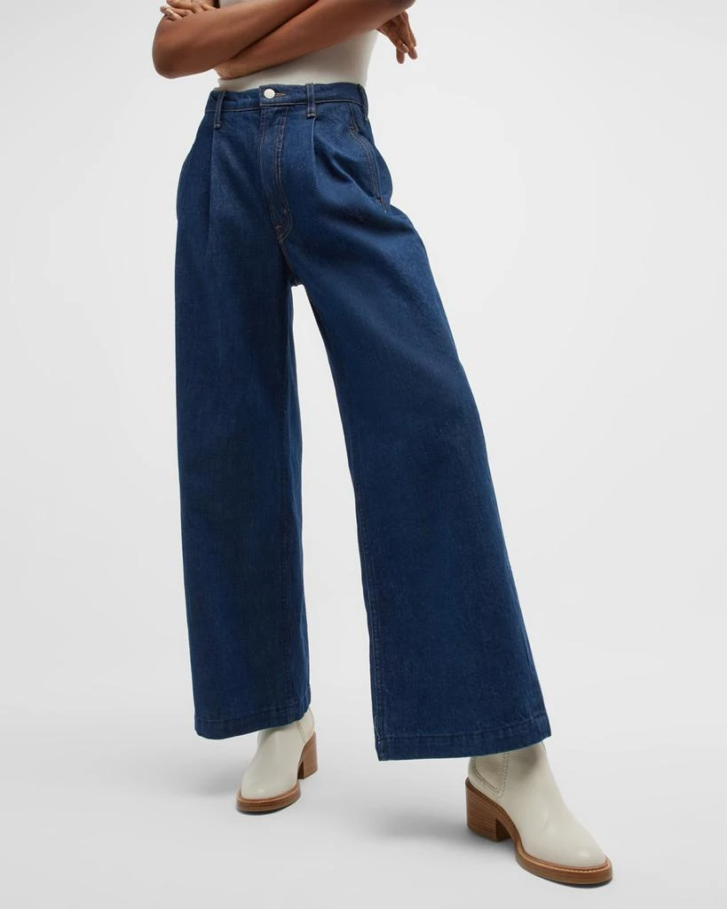 The High Waist Pleated Push Pop Nerdy Jeans 商品