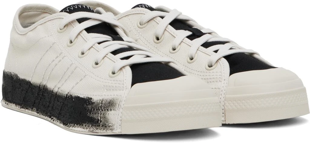 商品Y-3|Off-White & Black Nizza Lo Sneakers,价格¥1502,第4张图片详细描述