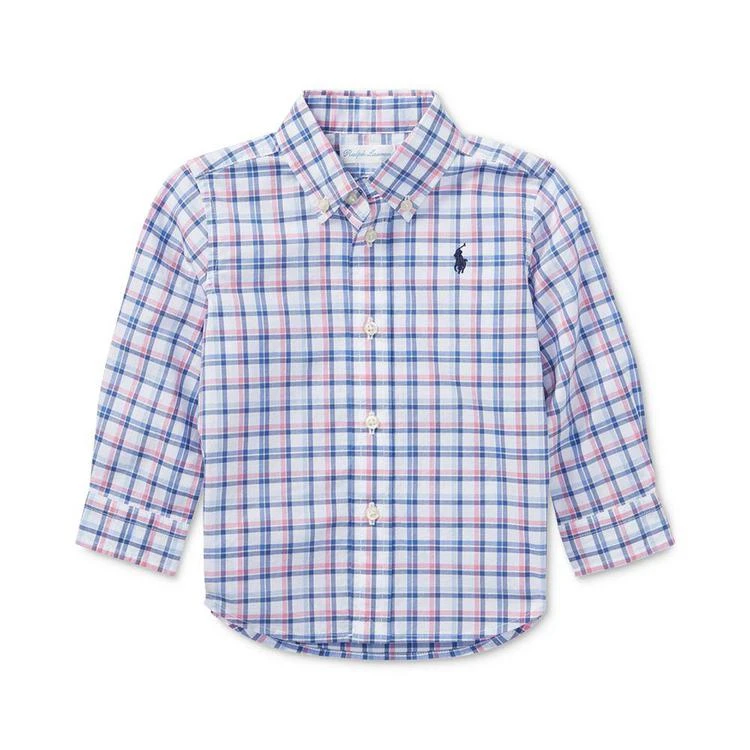 商品Ralph Lauren|Poplin Cotton Shirt, Baby Boys,价格¥260,第1张图片