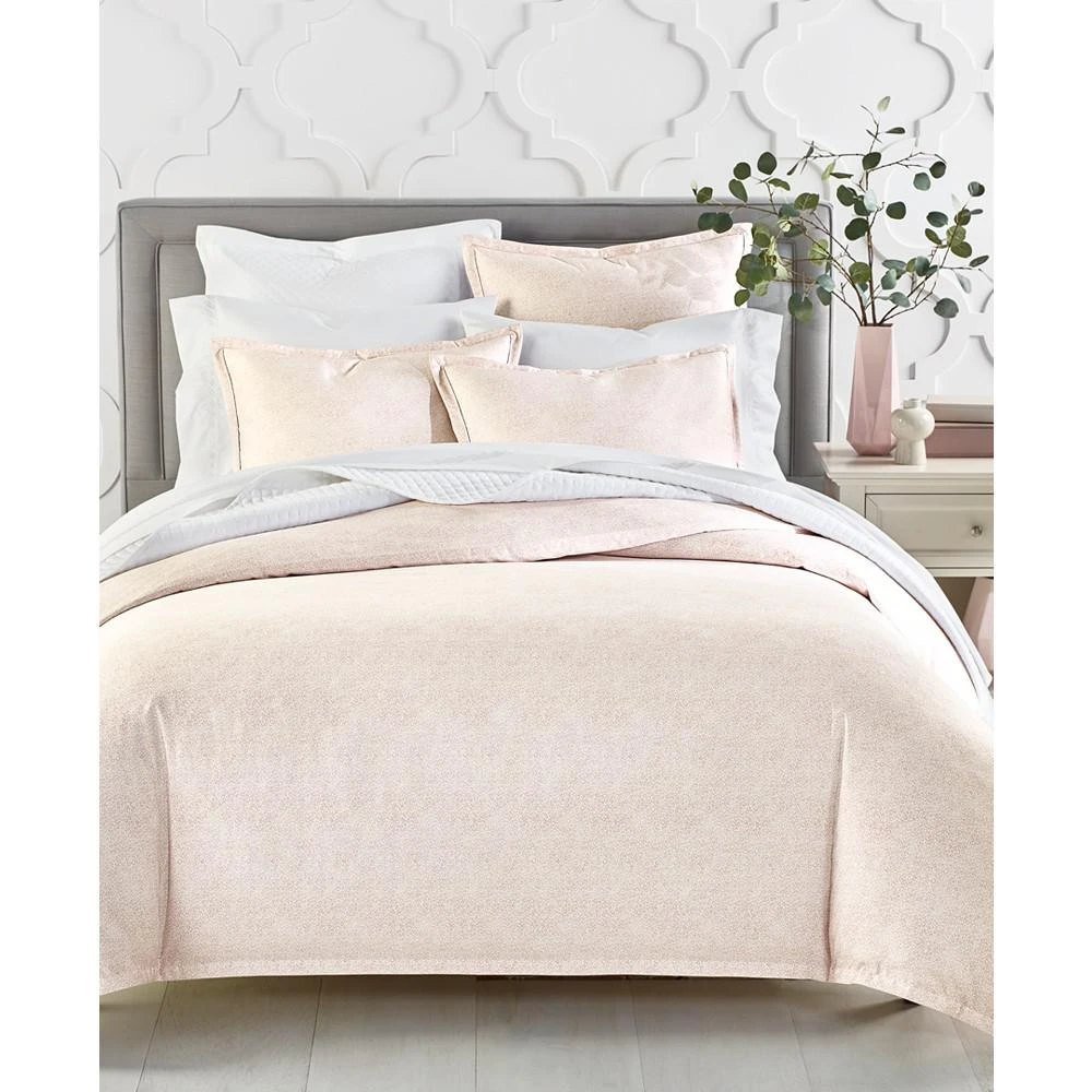 CLOSEOUT! Sleep Luxe Leopard Petal 800 Thread Count 3-Pc. Duvet Cover Set, Full/Queen, Created for Macy's 商品