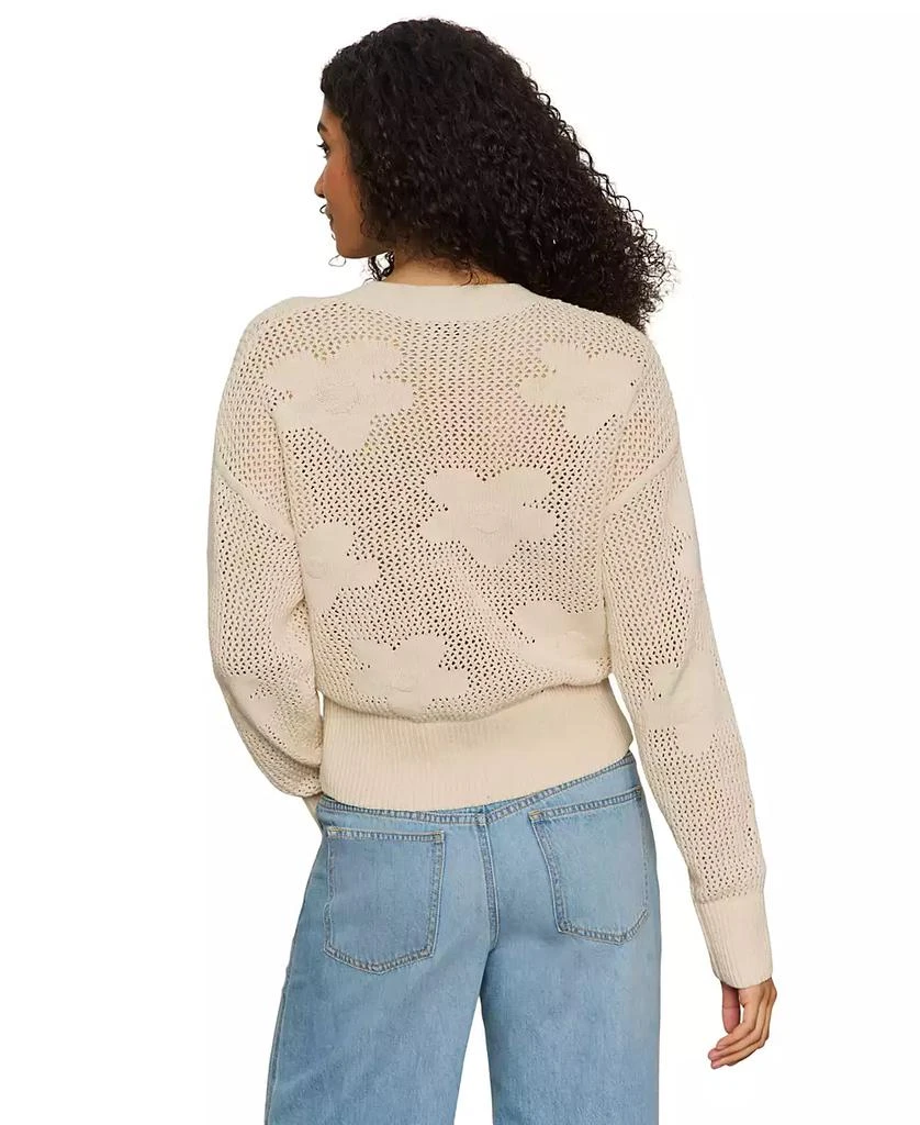 Women's Cotton Flower Pop Open-Stitch Jacket 商品