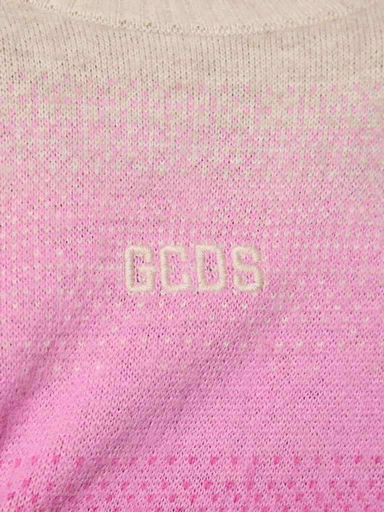 商品GCDS|Brushed Degradé Virgin Wool Knit Sweater,价格¥2050,第3张图片详细描述