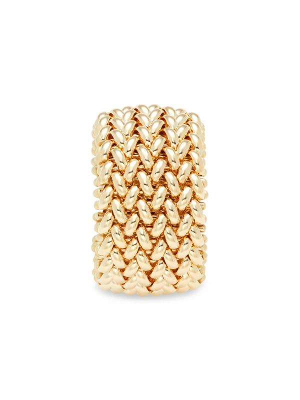 商品Saks Fifth Avenue|14K Yellow Gold Textured Ring,价格¥7901,第4张图片详细描述