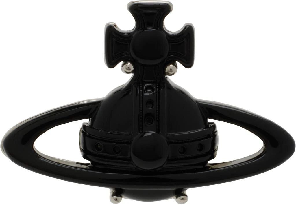 商品Vivienne Westwood|Black Suzon Single Stud Earring,价格¥837,第1张图片