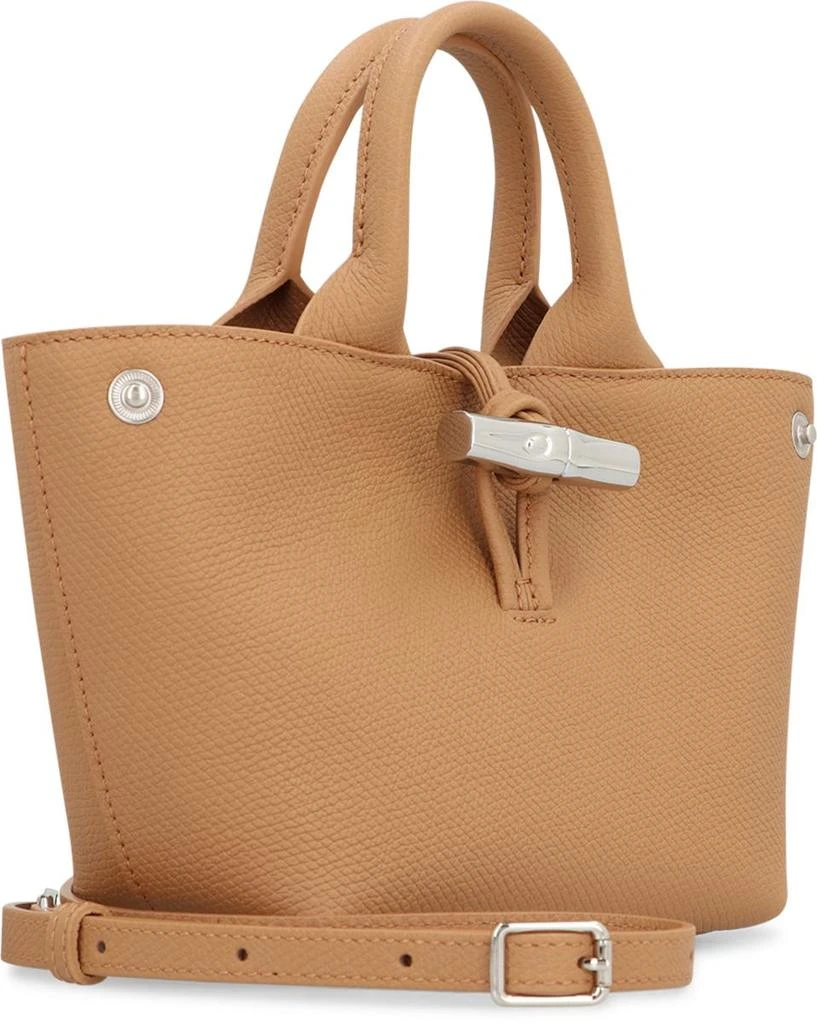 商品Longchamp|Longchamp Le Roseau Xs Leather Handbag,价格¥4373,第3张图片详细描述