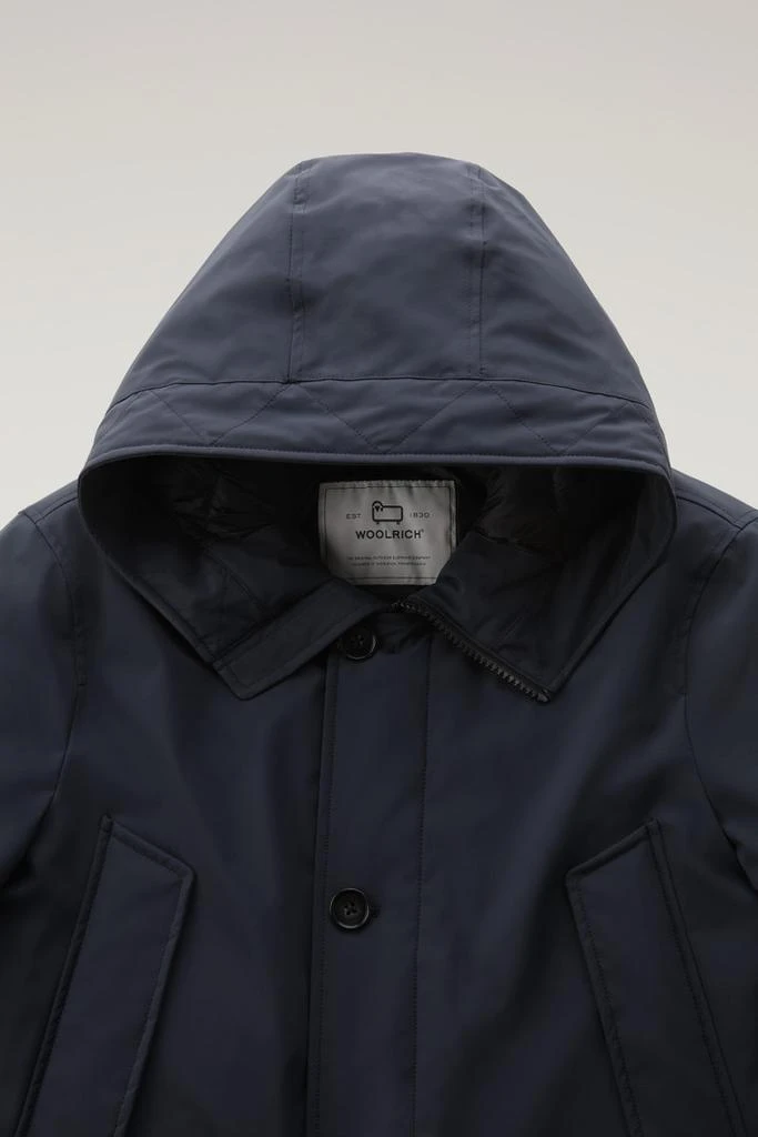 商品Woolrich|Arctic Parka in Stretch Nylon - Men - Blue,价格¥4982,第2张图片详细描述