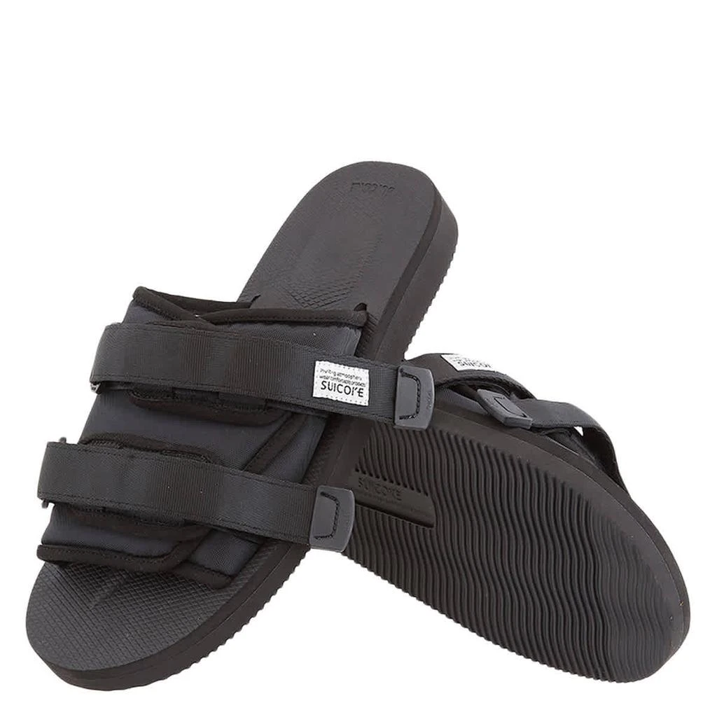 商品Suicoke|Suicoke Men's Black Moto-Cab Slippers, Brand Size 6 ( US Size 7 ),价格¥428,第1张图片
