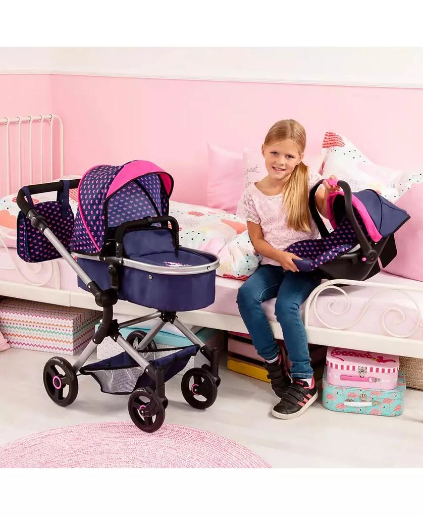 Baby Doll City Vario Pram Baby Doll Stroller with Diaper Bag 商品