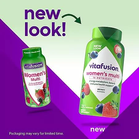 商品Vitafusion|Vitafusion Women's Multivitamins Gummy Vitamins, 220 ct.,价格¥111,第2张图片详细描述