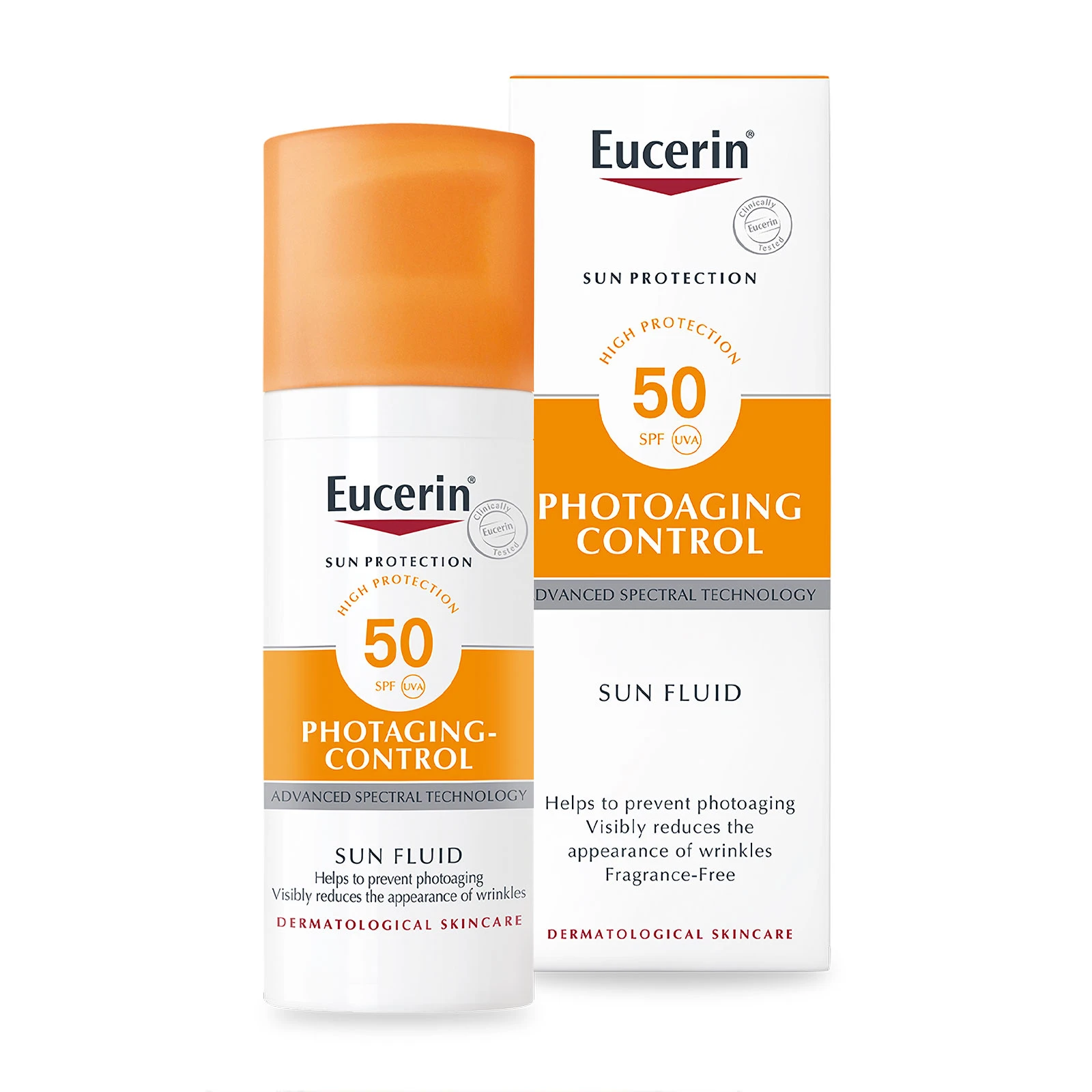 商品Eucerin|Eucerin 优色林 抗老防晒乳液 SPF50 50ml,价格¥230,第1张图片