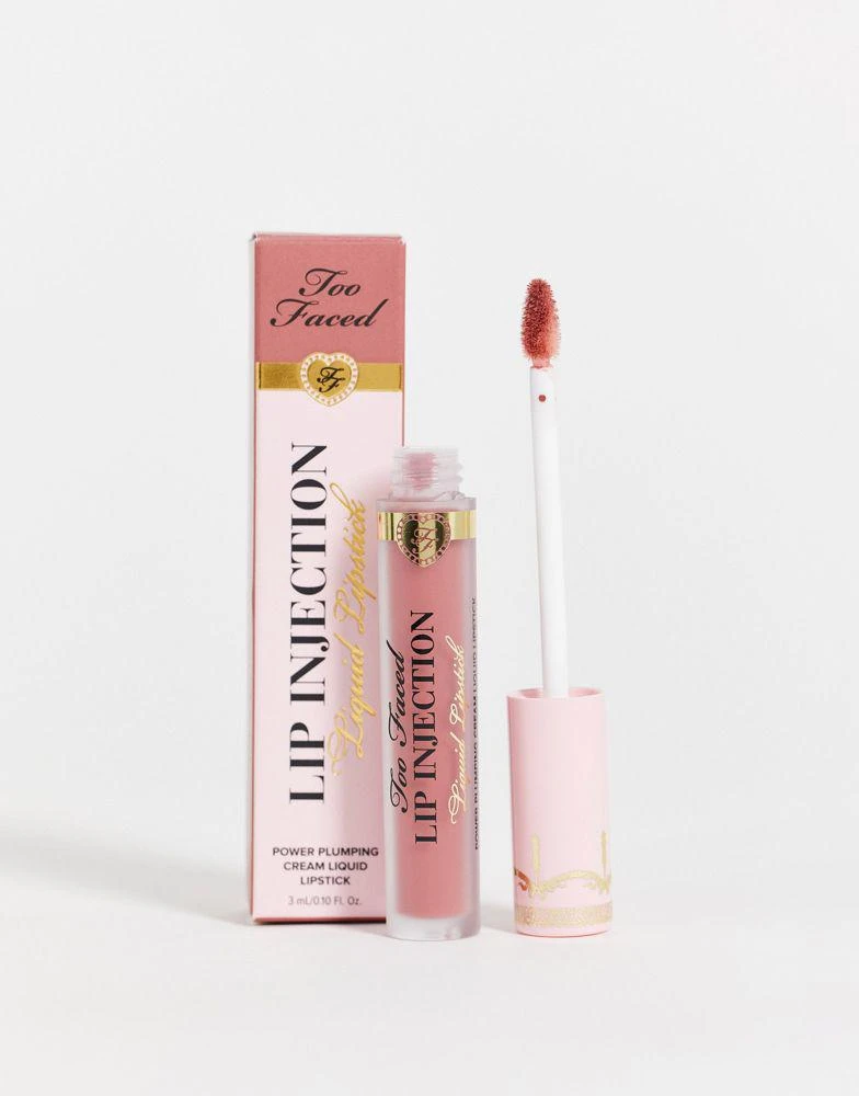 商品Too Faced Cosmetics|Too Faced Lip Injection Demi-Matte Liquid Lipstick - Size Queen,价格¥237,第1张图片