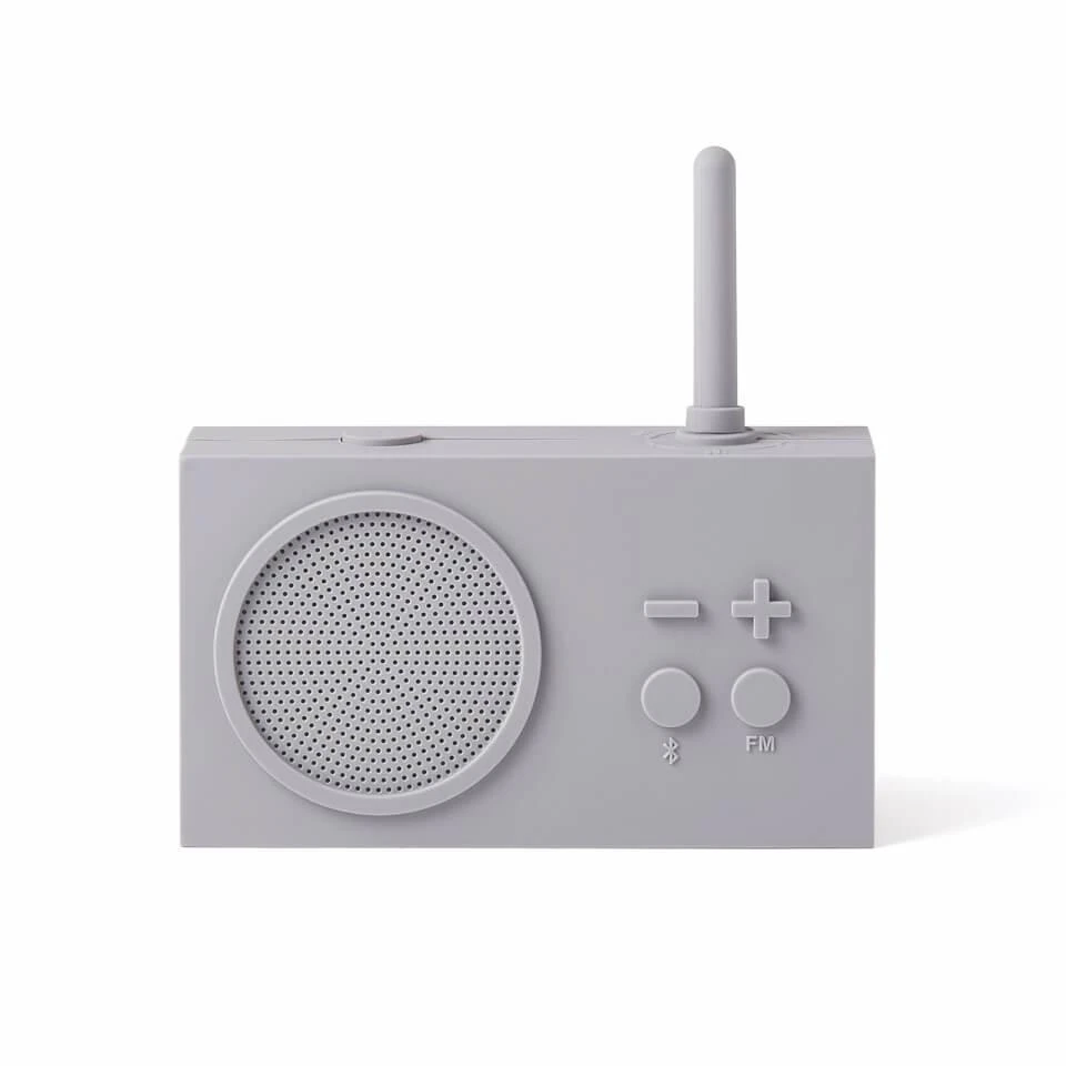 商品Lexon|Lexon TYKHO 3 FM Radio and Bluetooth Speaker - Ultimate Grey,价格¥539,第1张图片