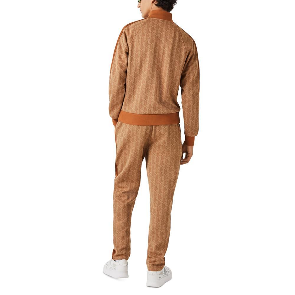 商品Lacoste|Men's Regular Fit Monogram Print Zip Sweatshirt,价格¥1466,第6张图片详细描述