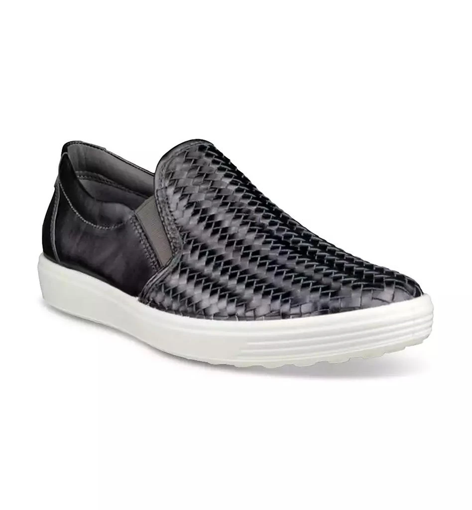 商品ECCO|Women's Soft 7 Woven Slip-On Sneakers,价格¥1323,第1张图片