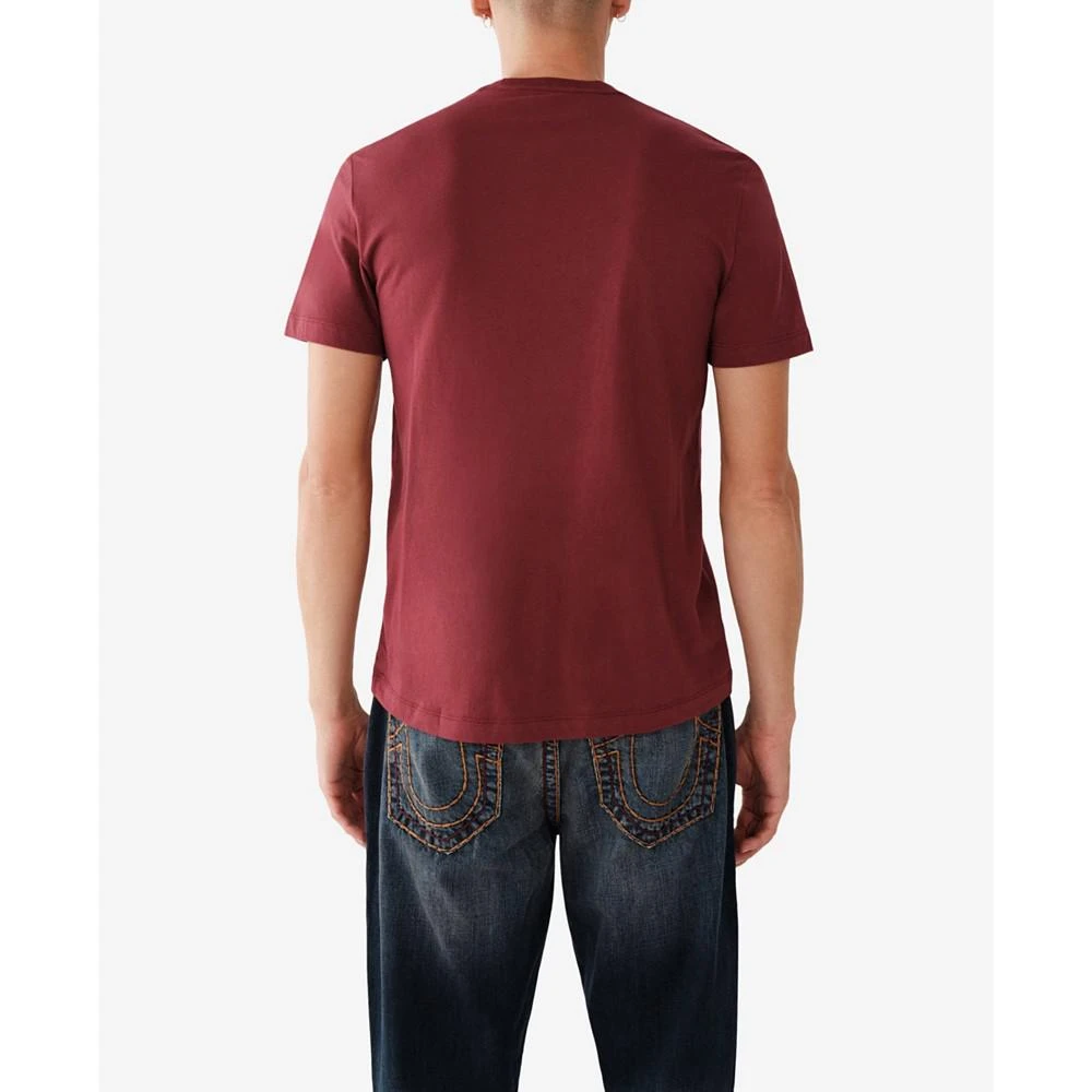 商品True Religion|Men's Short Sleeve Matte Foil Buddha T-shirt,价格¥442,第2张图片详细描述