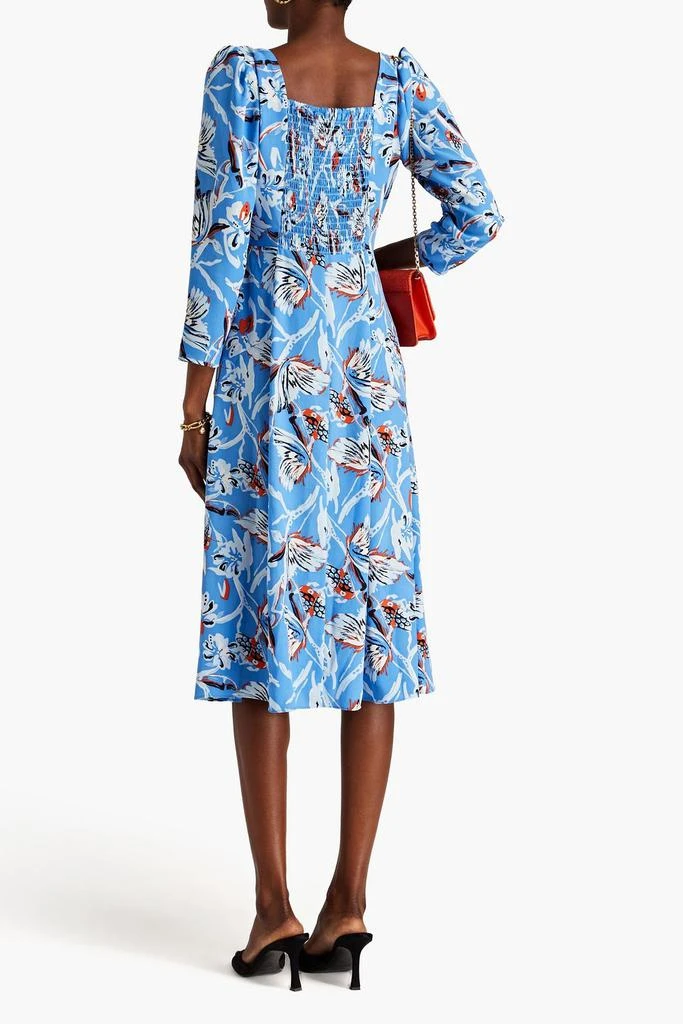 商品Diane von Furstenberg|Joanna floral-print crepe midi dress,价格¥1379,第3张图片详细描述