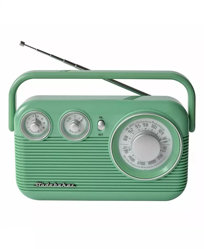 商品Studebaker|SB2003TE Portable AM/FM Radio,价格¥262,第1张图片