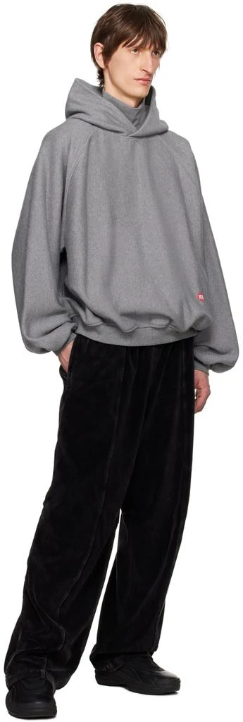 商品Alexander Wang|Gray Turtleneck Hoodie,价格¥2436,第4张图片详细描述