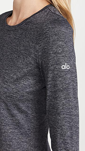商品Alo|Alosoft Finesse 长袖 T 恤,价格¥500,第7张图片详细描述