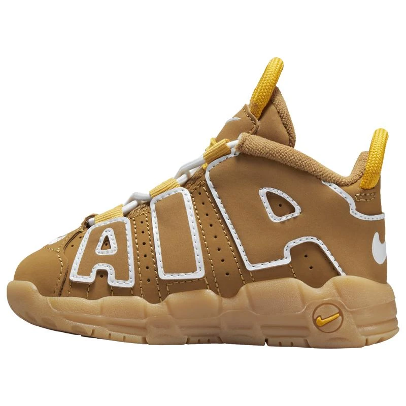 商品NIKE|婴款 耐克 Air More Uptempo 小麦/灰蓝/白红等,价格¥380,第2张图片详细描述