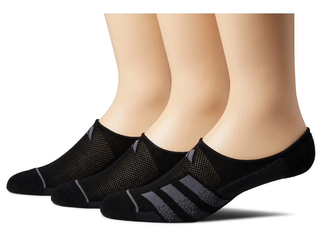 商品Adidas|Superlite Stripe 3 Super No Show Socks 3-Pair,价格¥74,第1张图片