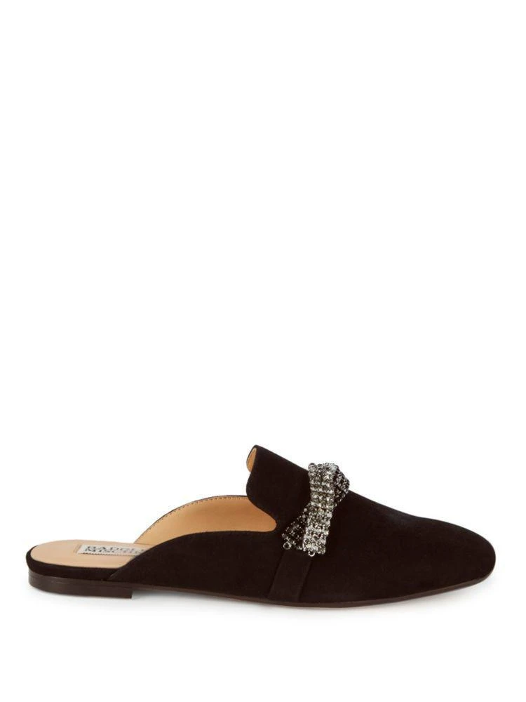 商品Badgley Mischka|麂皮穆勒鞋,价格¥568,第5张图片详细描述