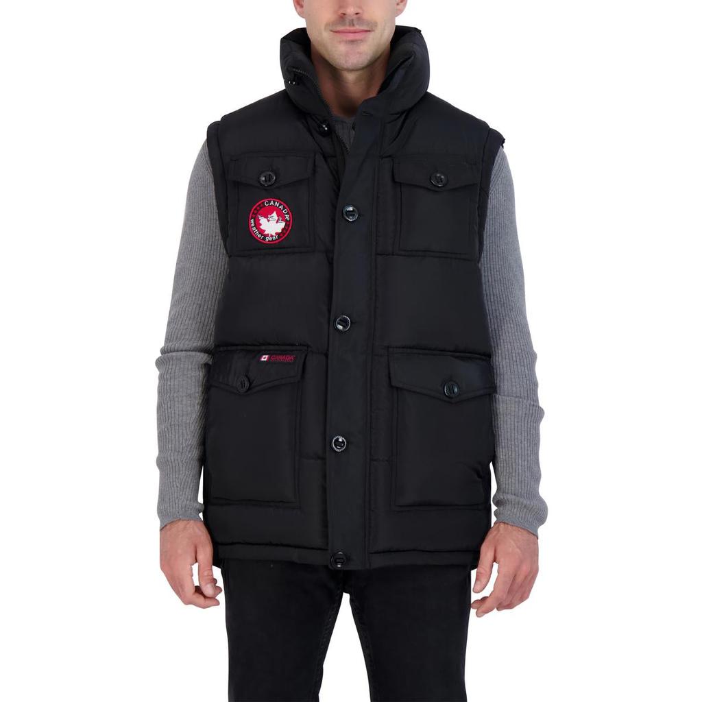 Canada Weather Gear | Canada Weather Gear Men’s Waterproof Insulated Heavyweight Puffer Vest 446.74元 商品图片