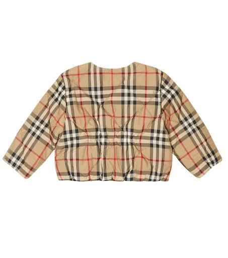 商品Burberry|Baby quilted check jacket,价格¥3848,第2张图片详细描述