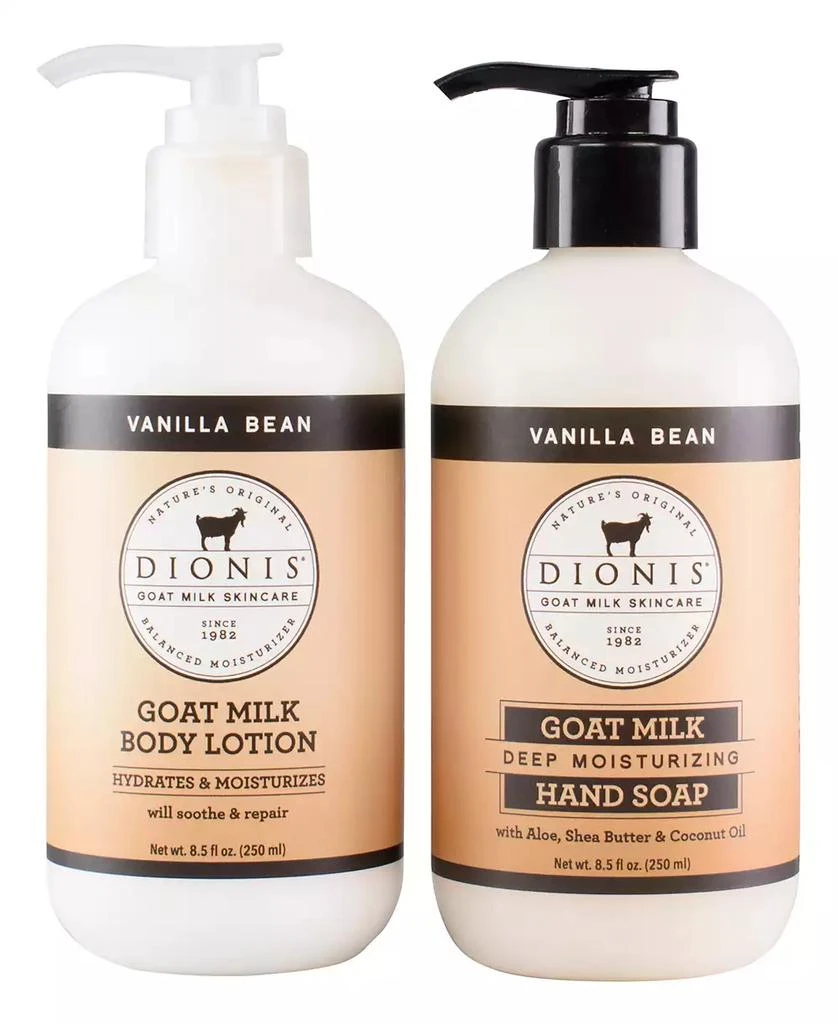 商品Dionis|Vanilla Bean Lotion 8.5 fl. oz. and Hand Soap Bundle Set, 2 Piece,价格¥172,第1张图片