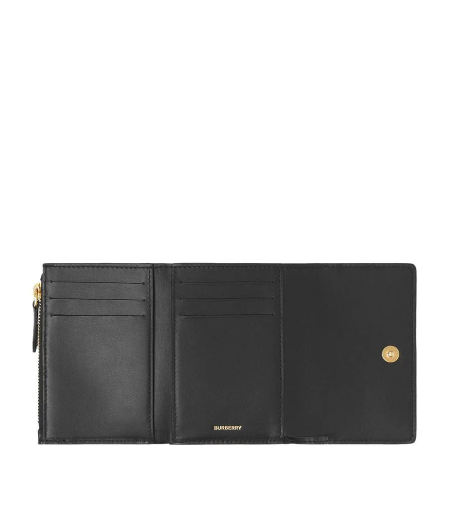 商品Burberry|Leather Vintage Check Wallet,价格¥3534,第4张图片详细描述