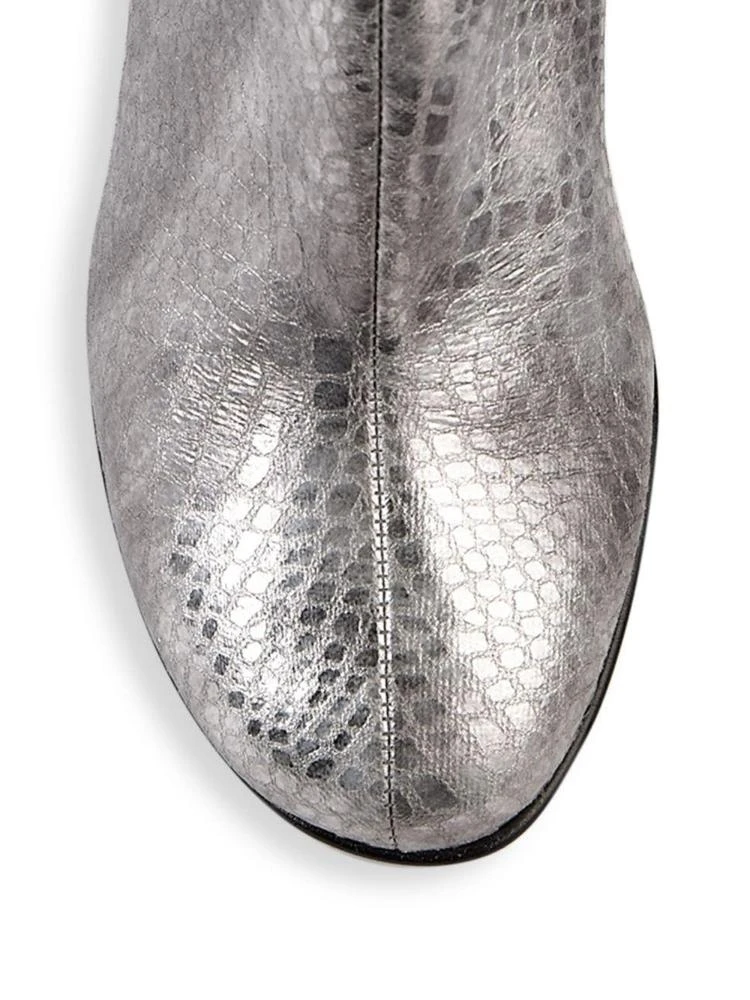 商品Stella McCartney|Curved Heel Metallic Booties,价格¥1878,第3张图片详细描述