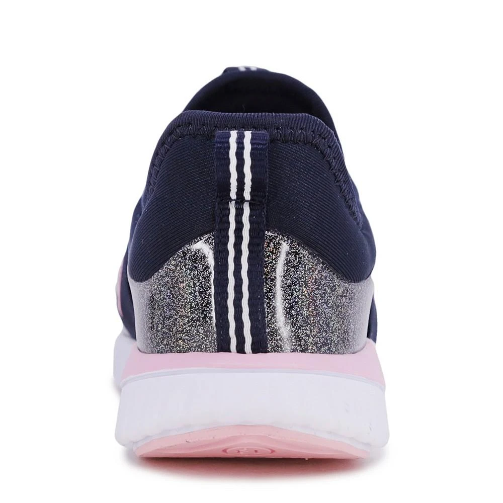 商品Nautica|Toddler Girls Slip-On Glitter Pop Tuva Athletic Sneaker,价格¥211,第4张图片详细描述