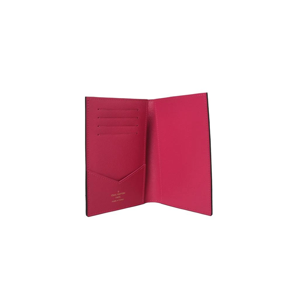 商品Louis Vuitton|Louis Vuitton Vivienne Passport Cover Brown Fuchsia,价格¥5722,第2张图片详细描述