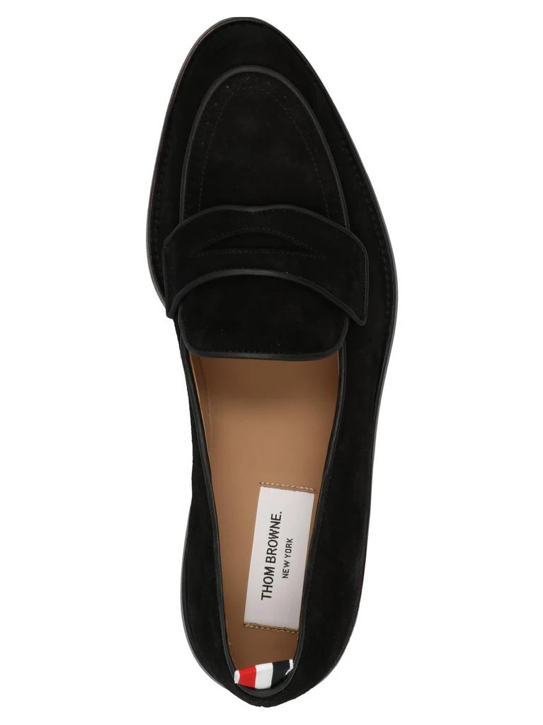 商品Thom Browne|Thom Browne Suede Loafers,价格¥3395,第3张图片详细描述
