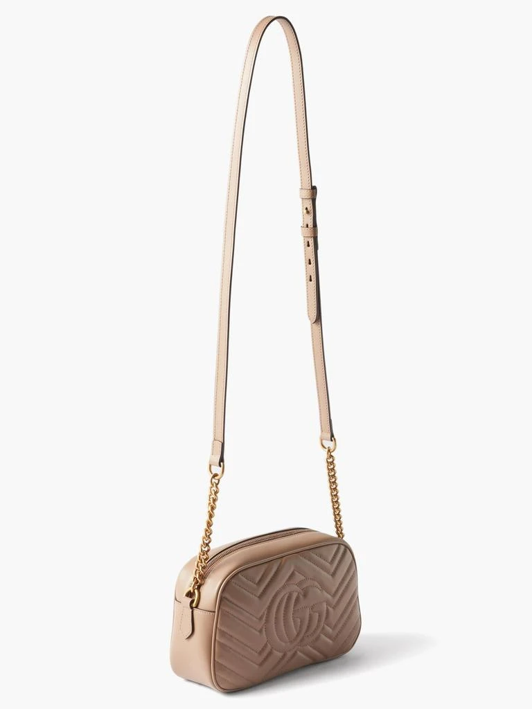 商品Gucci|GG Marmont small quilted-leather cross-body bag,价格¥14731,第4张图片详细描述