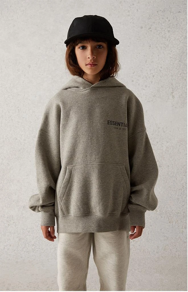 商品Essentials|Heather Oatmeal Hoodie,价格¥288,第2张图片详细描述