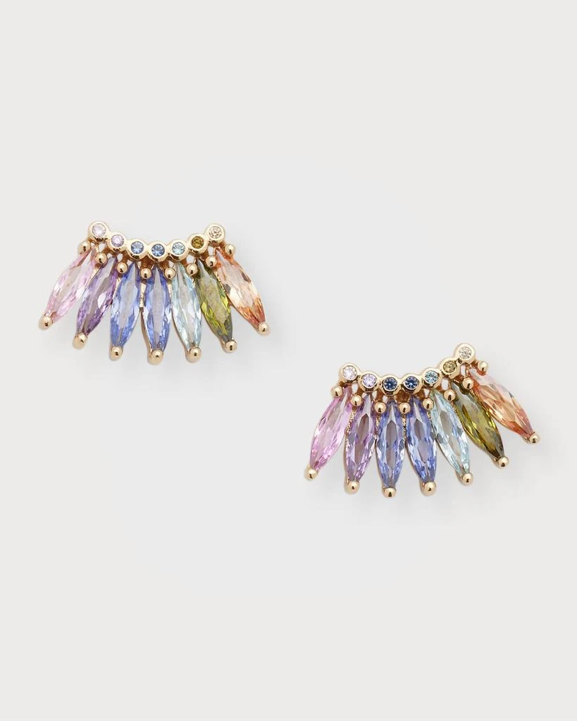 商品Mignonne Gavigan|Madeline Petite Stud Crystal Earrings,价格¥358,第1张图片