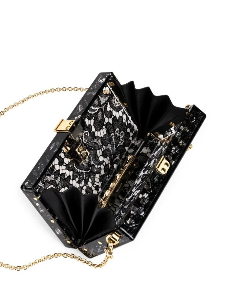 商品Dolce & Gabbana|蕾丝盒子包,价格¥14853,第2张图片详细描述