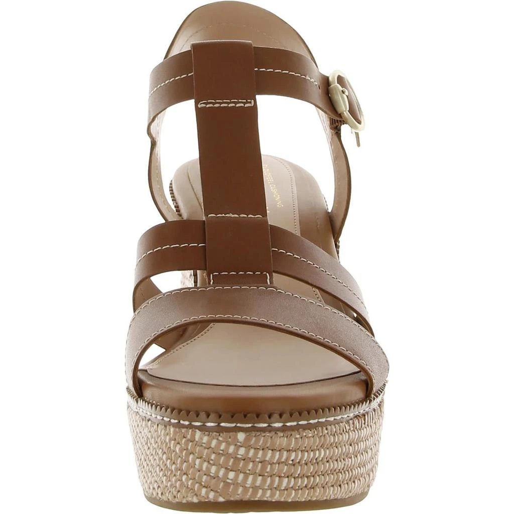 商品Cole Haan|Cole Haan Womens Cloudy All Day Leather Platform Wedge Sandals,价格¥274,第2张图片详细描述