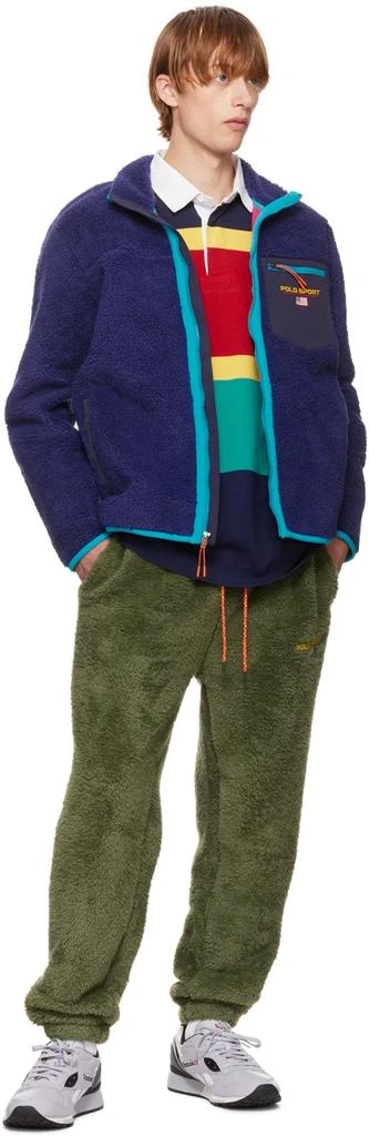 商品Ralph Lauren|Blue Emrboidered Jacket,价格¥1088,第4张图片详细描述