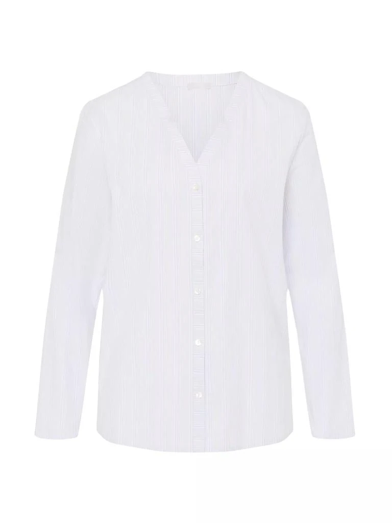商品Hanro|Sleep & Lounge Cotton Striped Shirt,价格¥368,第1张图片