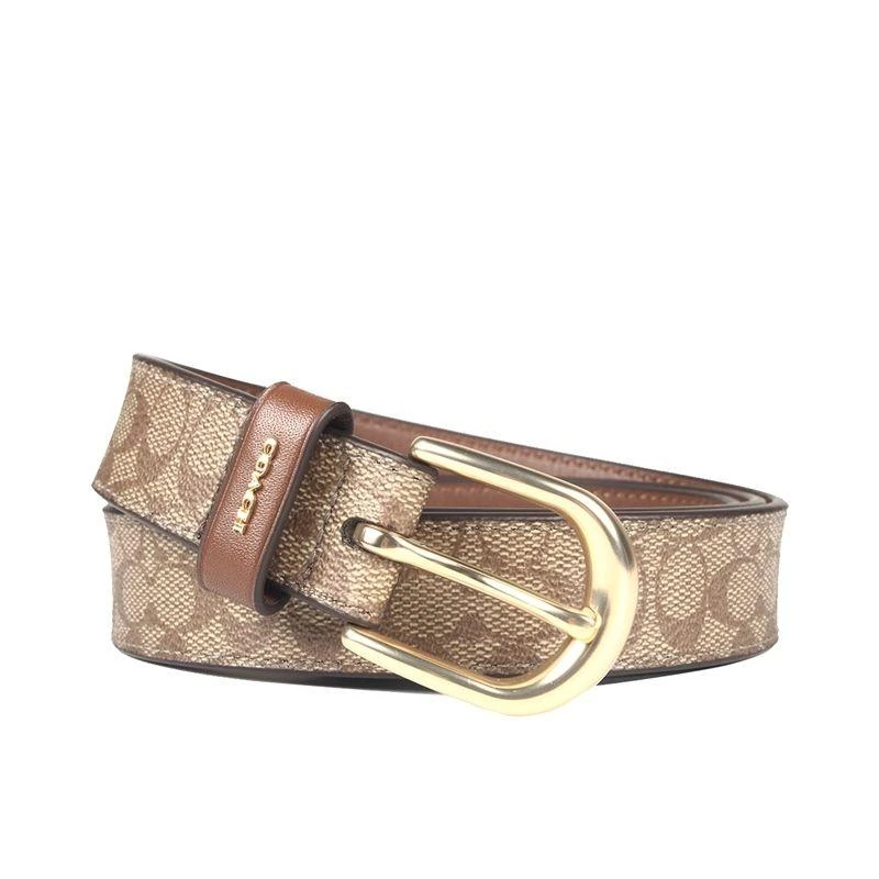 商品Coach|美国直邮 COACH 蔻驰 2020新品女士精品时尚腰带 F78179,价格¥1089,第1张图片