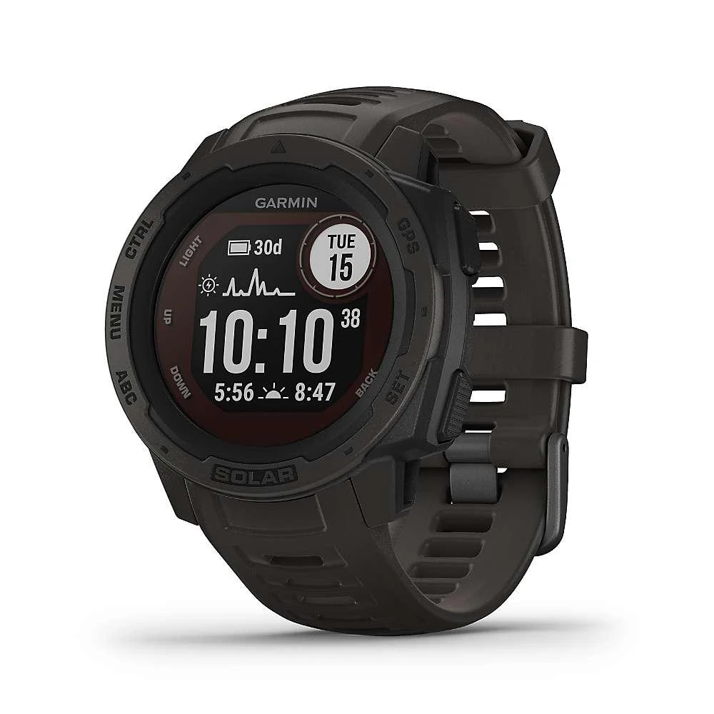 商品Garmin|Garmin Instinct Solar GPS Watch,价格¥2313,第1张图片