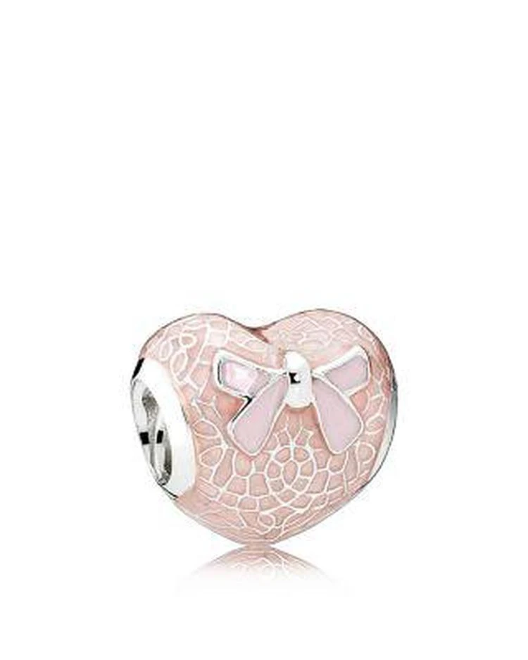 商品PANDORA|粉红蝴蝶结串饰,价格¥371,第1张图片