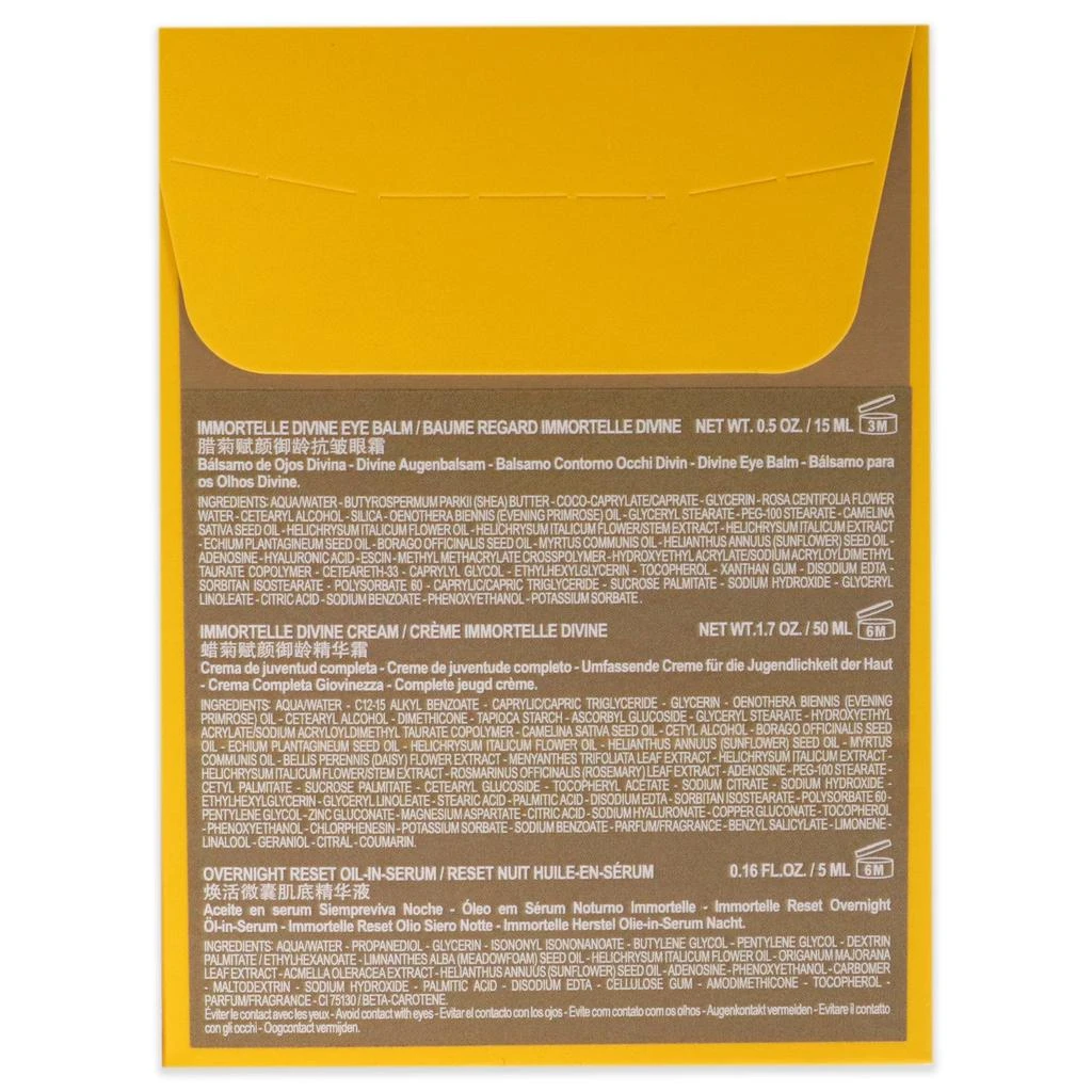 Immortelle Divine Set - Advance Youth Face Care by  for Unisex - 3 Pc 0.5oz Eye Balm, 1.7oz Cream, 0.16oz Oil-In-Serum 商品