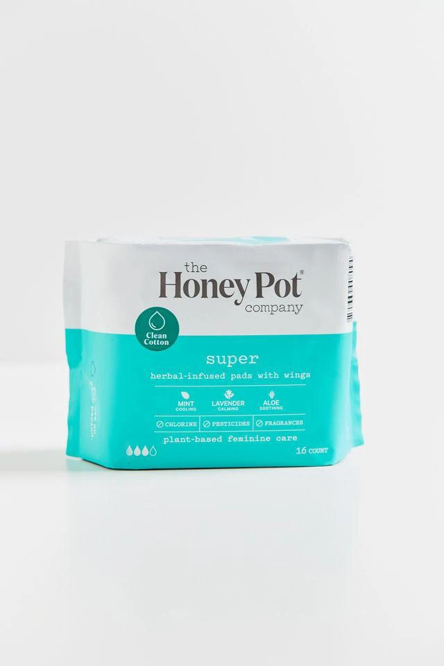 商品The Honey Pot Company|The Honey Pot Company Super Herbal Pad Pack,价格¥60,第1张图片