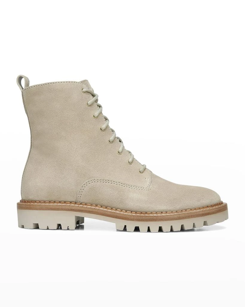 商品Vince|Cabria Suede Water-Repellant Combat Boots,价格¥3058,第1张图片